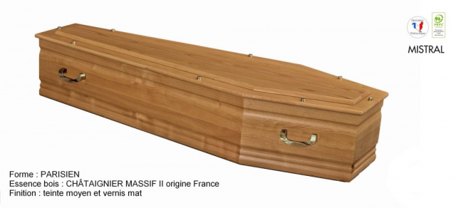 Cercueil MISTRAL, 1240€