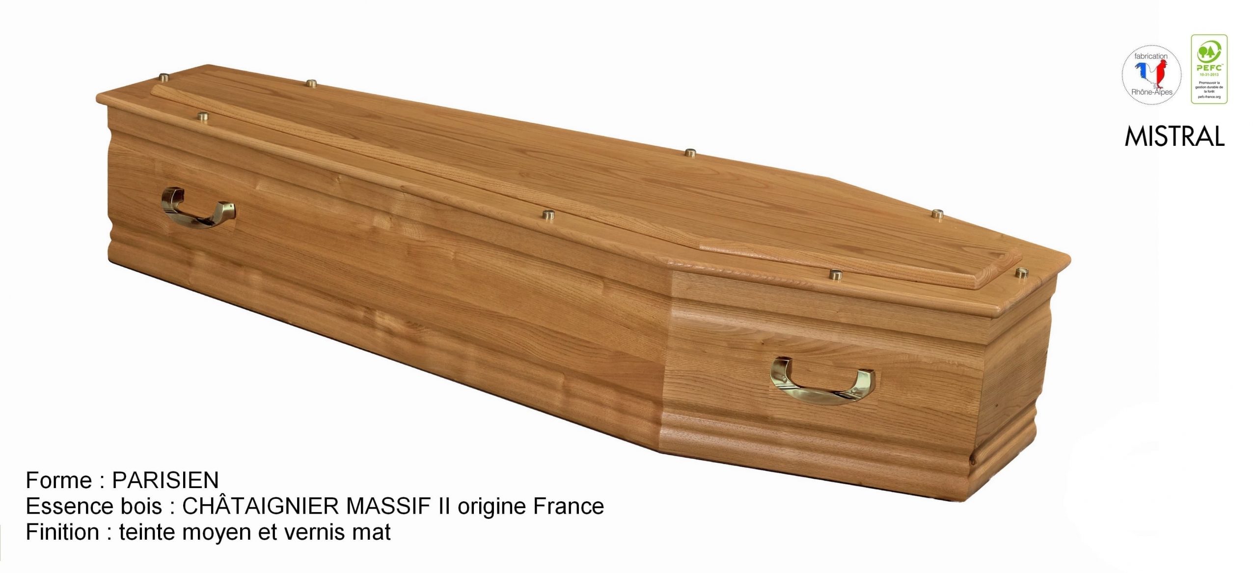 Cercueil MISTRAL, 1240€